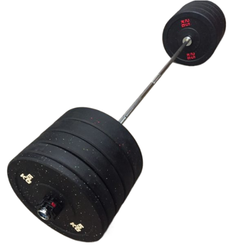 Set Bumper + Bilanciere Uomo 170 KG