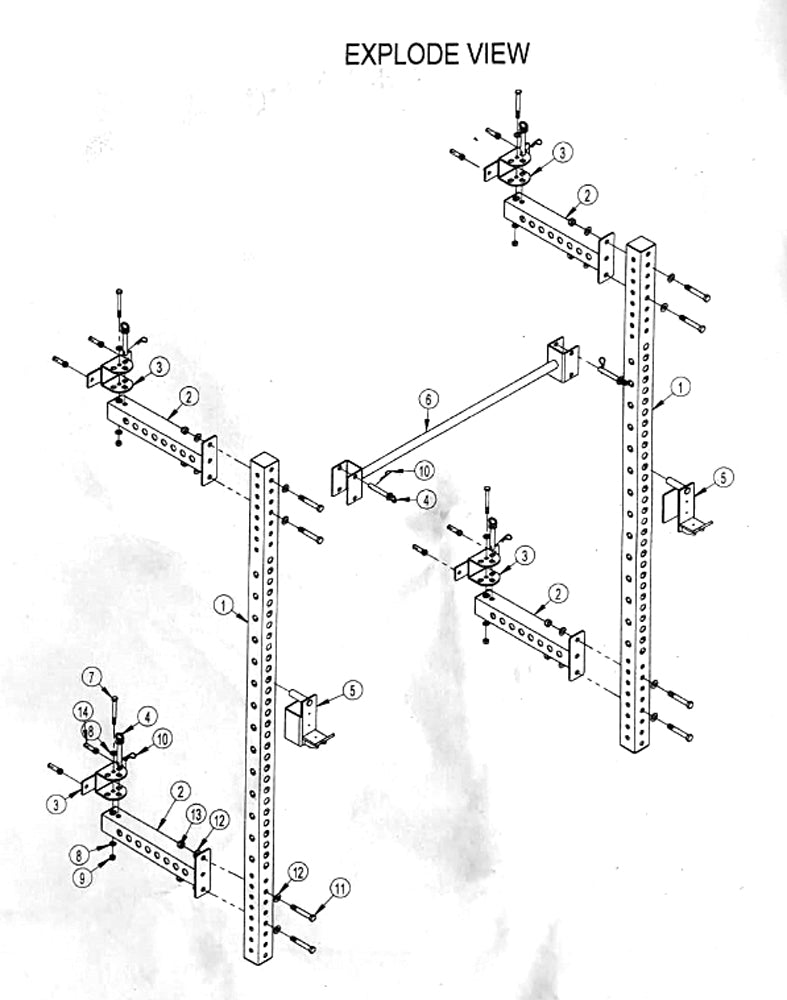 Rig a Muro- Rack richiudibile