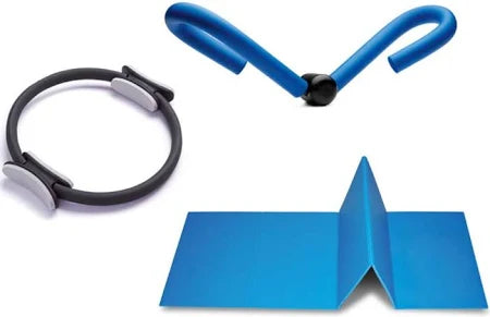 Kit Fitness-Pilates ring+thigh toner+tappetino home fitness