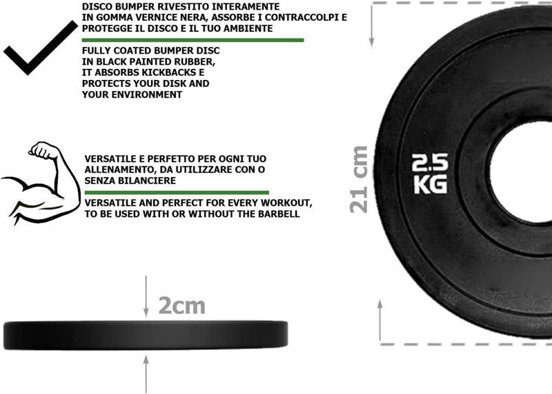 Disco Bumper Toorx Micro Carico 0.50kg