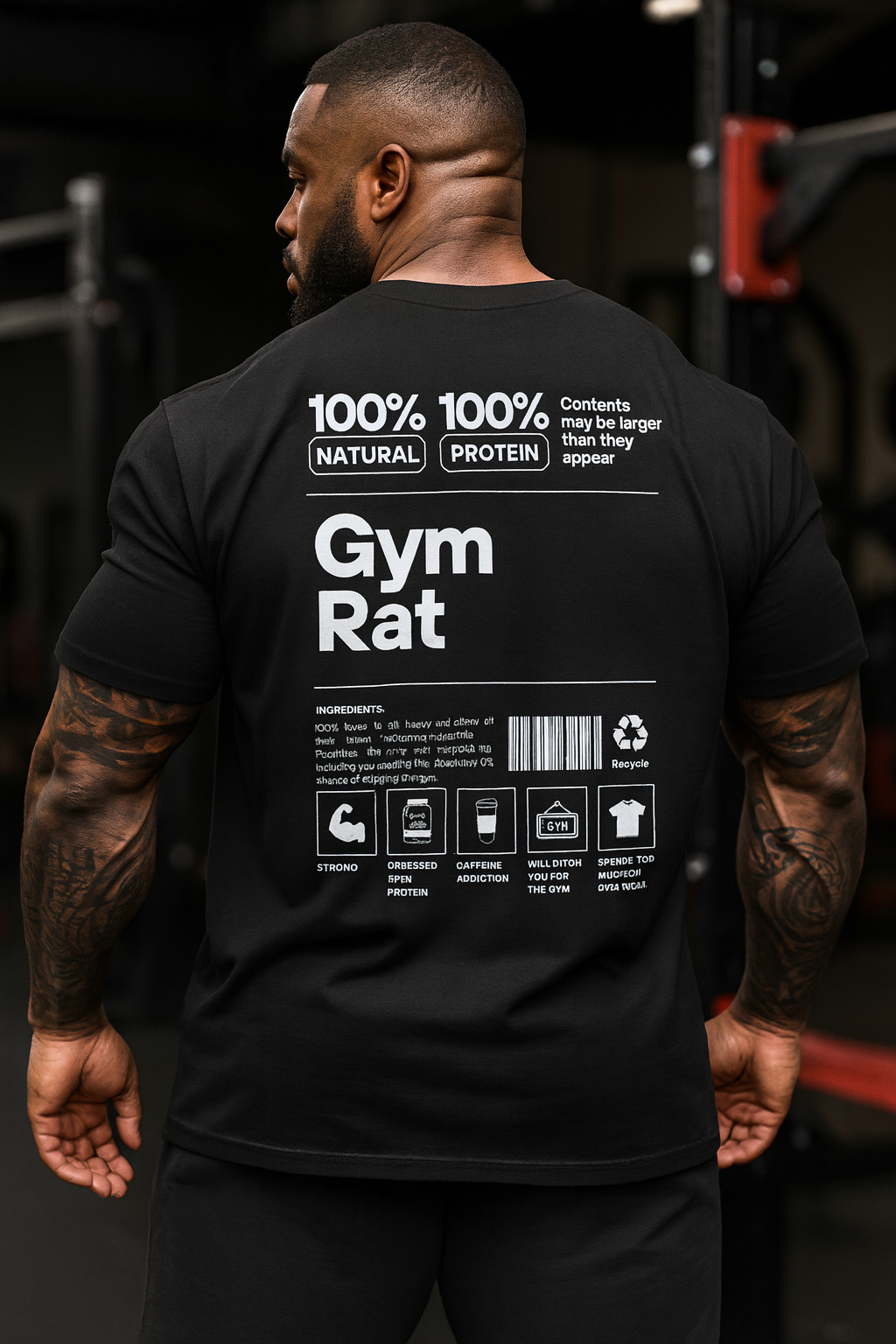 T-shirt Gym Rat