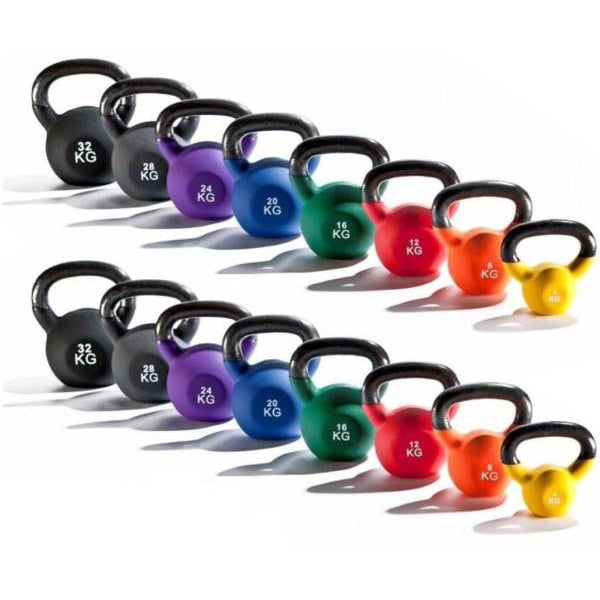 Set Ghirie/kettlebell per Club 2X 4/8/12/16/20/24/28/32 KG