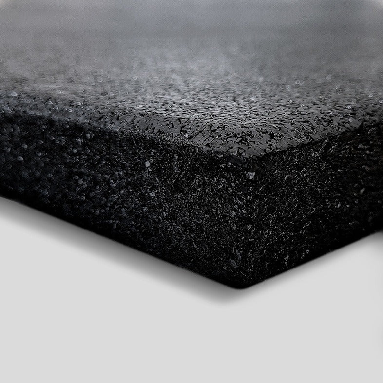 Mattonelle in gomma anti-trauma palestra, Crossfit, grana extrafine No odori