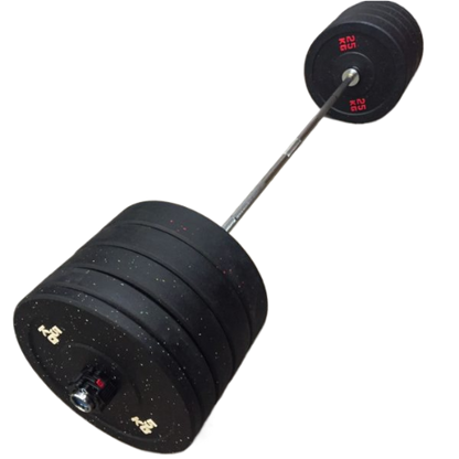 Set Bumper + Bilanciere Uomo 170 KG