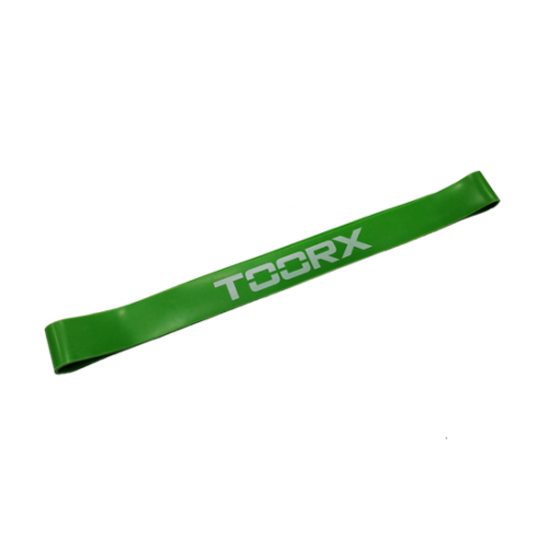 Confezione 10 elastici in lattice ad anello MEDIUM VERDE