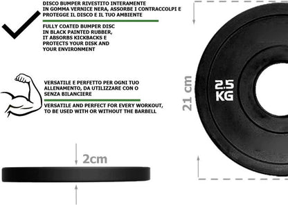 Disco Bumper Toorx Micro Carico 0.50kg