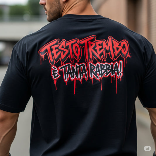T-shirt/ Testo Trembo e Tanta Rabbia!