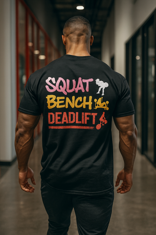 T-shirt oversize Squat Bench Deadlift